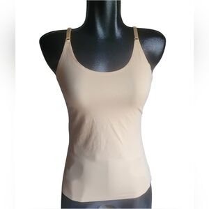 Simon Chang Cream Colored Shapewear Camisole Size L